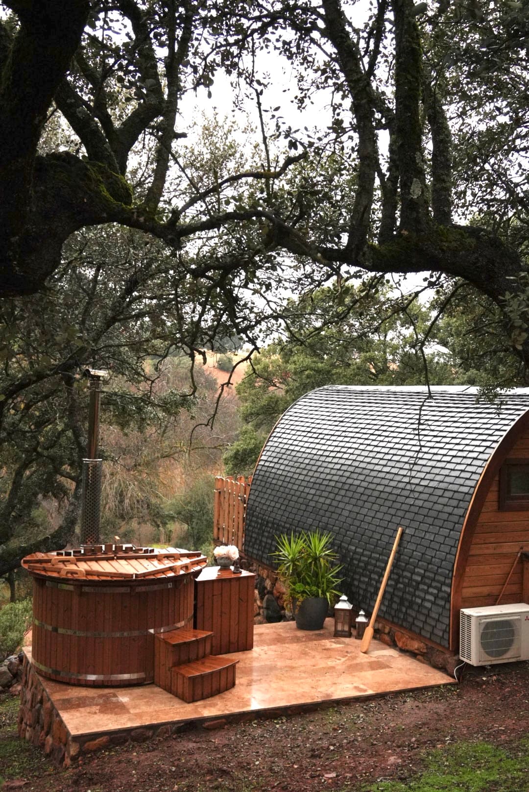 Cabaña de Madera con Jacuzzi privado, foto 3