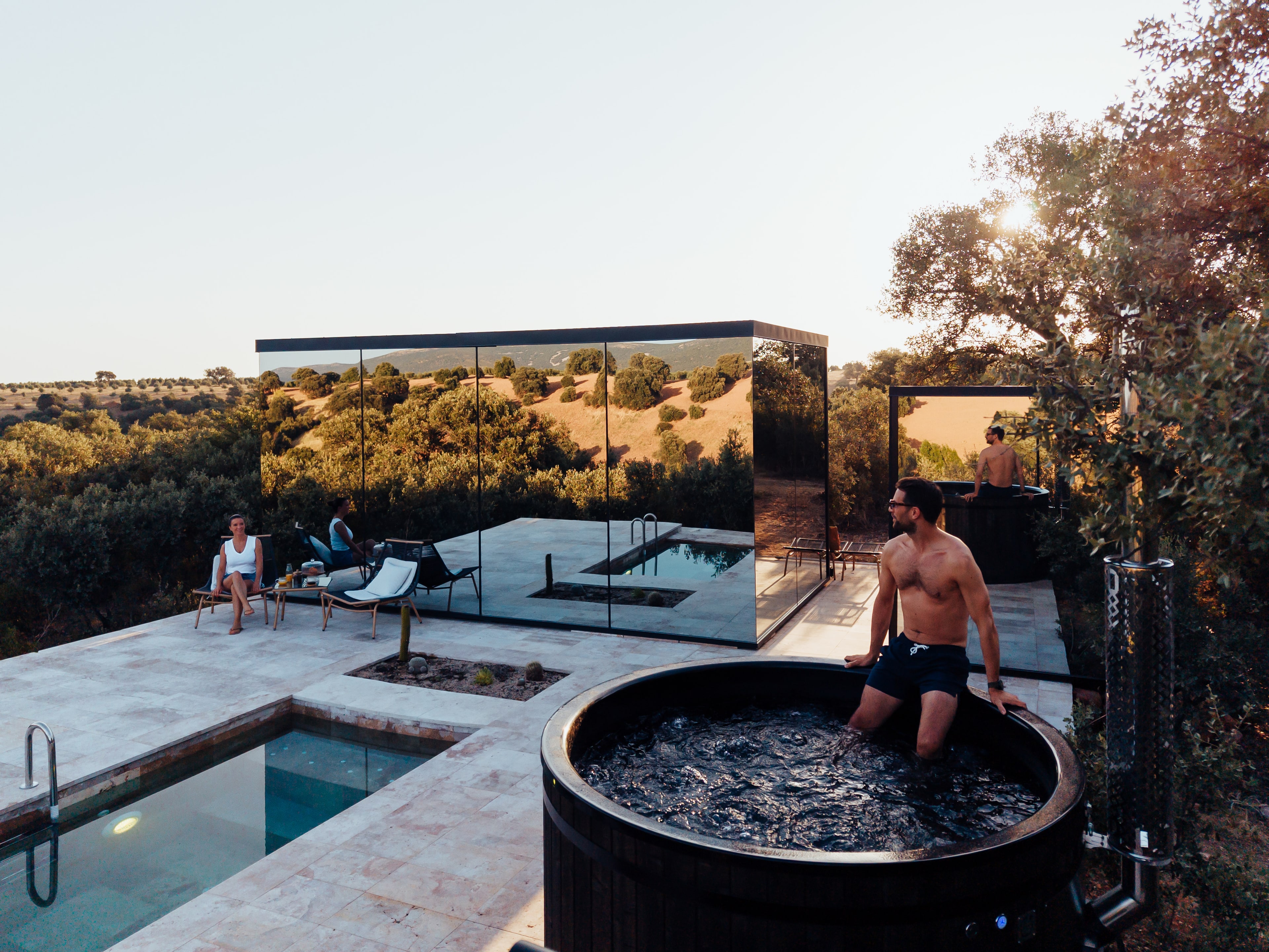 Cork Valley — casa espejo villa de la cabaña, en Hontanar, Toledo (imagen 85)