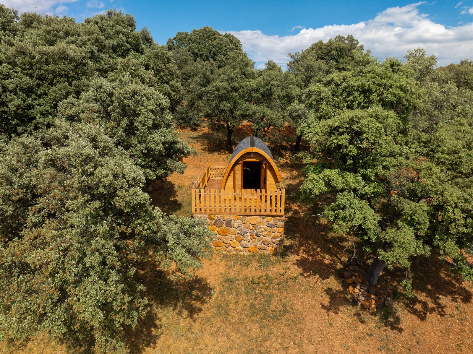 Cork Valley — cabaña de madera de la cabaña, en Hontanar, Toledo (imagen 4)