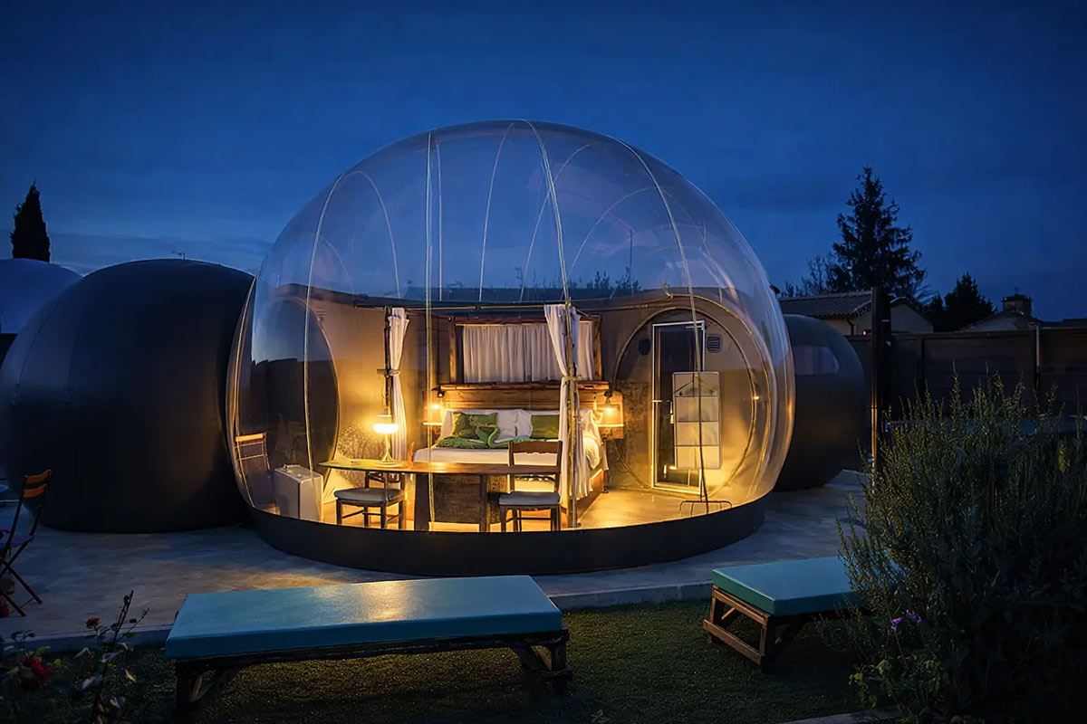 Cosmoveros Hotel Burbuja — instalaciones, parcelas y entorno (imagen 2)