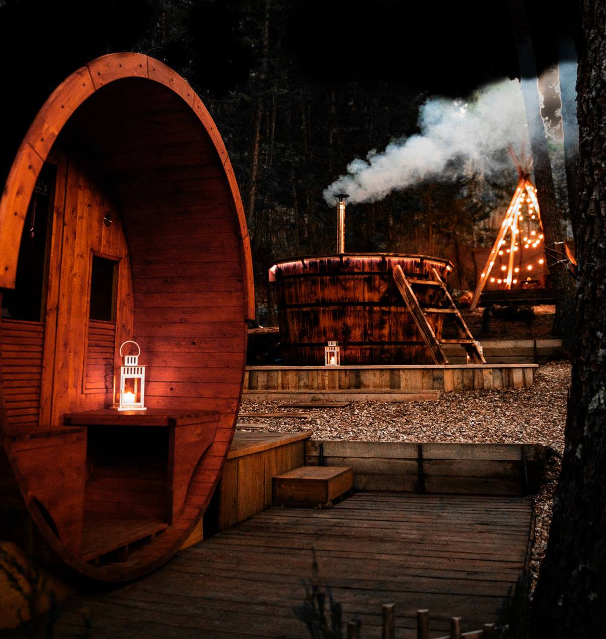 Glamping The Teepee — instalaciones, parcelas y entorno (imagen 4)
