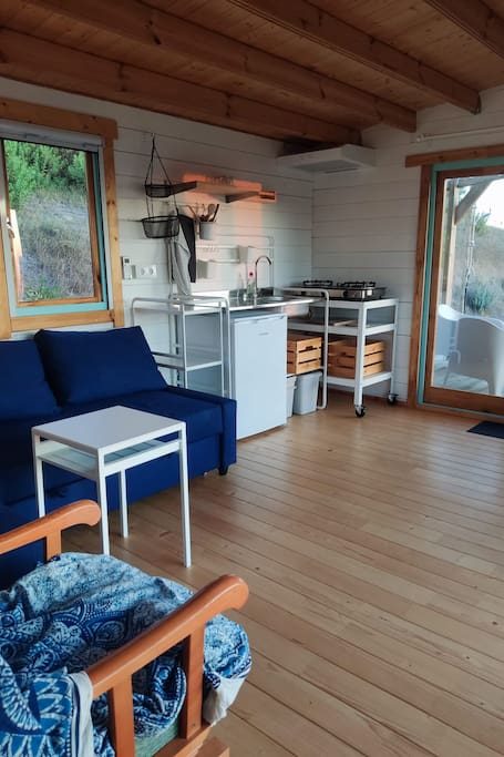 Petirrojo Eco-lodge — casitas jazmín, limón y granada de la cabaña, en Vejer de la Frontera, Cádiz (imagen 16)