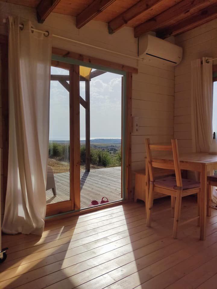 Petirrojo Eco-lodge — casitas jazmín, limón y granada de la cabaña, en Vejer de la Frontera, Cádiz (imagen 27)