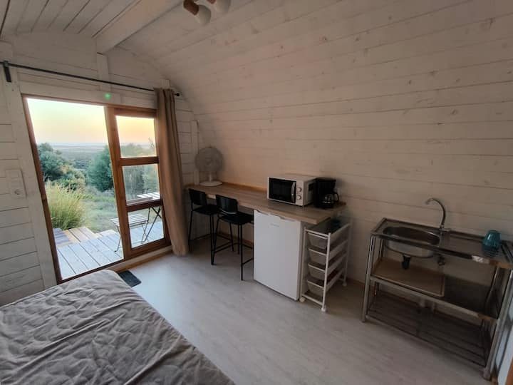 Petirrojo Eco-lodge — domo menta de la cabaña, en Vejer de la Frontera, Cádiz (imagen 62)