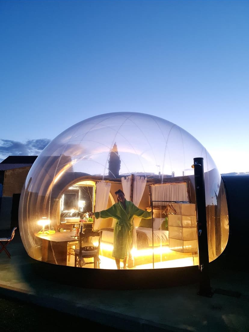 Cosmoveros Hotel Burbuja — foto 4, en Muñoveros, Segovia
