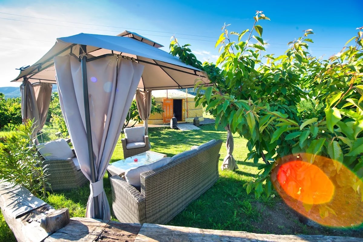 Glamping El Jardín de las Delizias. Primer alojamiento singular de Extremadura — camping en Casas del Castañar, Cáceres, Extremadura · 4.9 de 5 (238 opiniones)