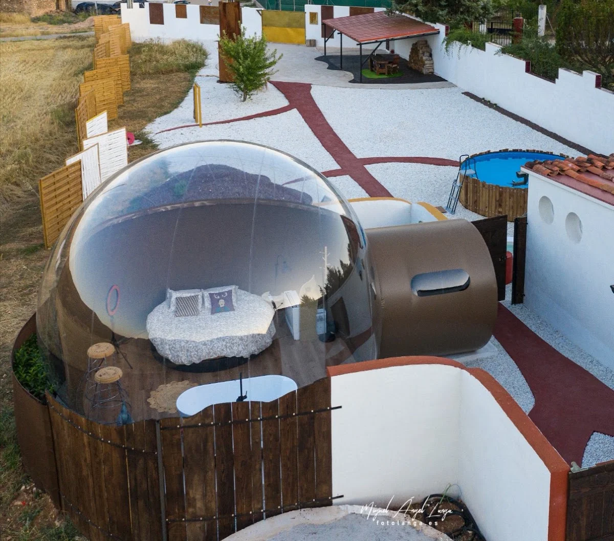 Hotel Burbuja Antisaturno / Glamping Alto Tajo — camping en Ablanque, Guadalajara, Castilla-La Mancha · 4.9 de 5 (59 opiniones)