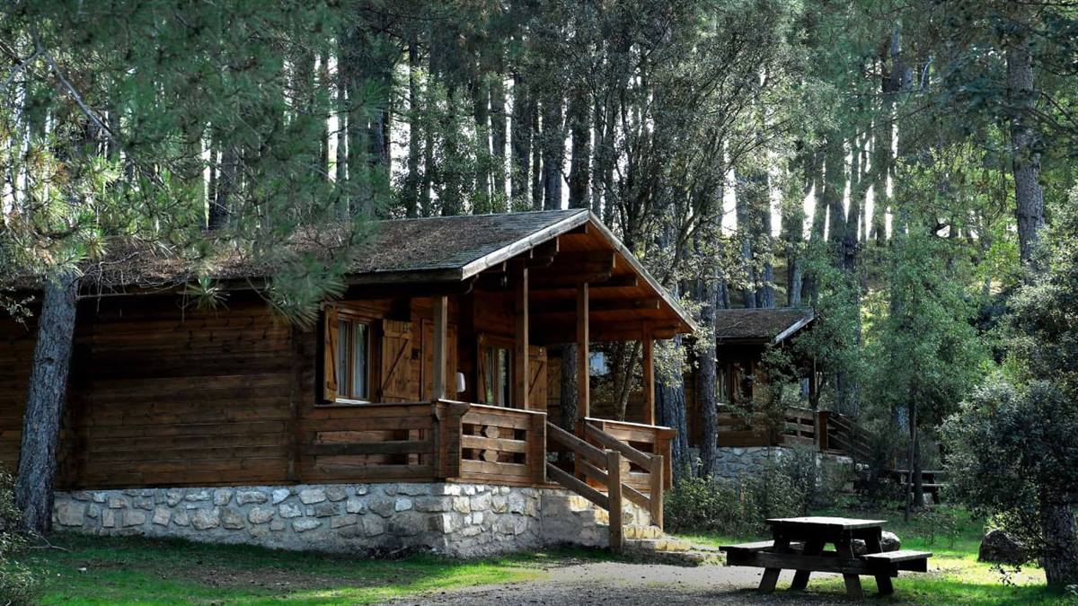 Cabañas Llano de los Conejos — camping en Cañamares, Cuenca, Castilla-La Mancha · Piscina